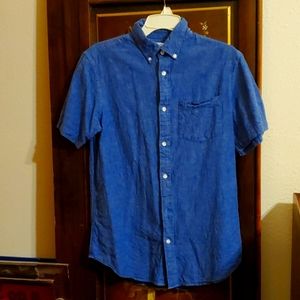 Old Navy Slim Fit Button Down Dress Shirt Size S